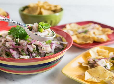 Receta Ceviche De Pescado Tilapia F Cil