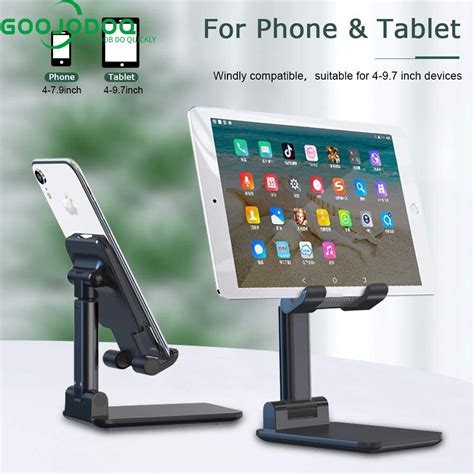 Goojodoq Adjustable Mobile Phone Tablet Holder Stand Universal Stand