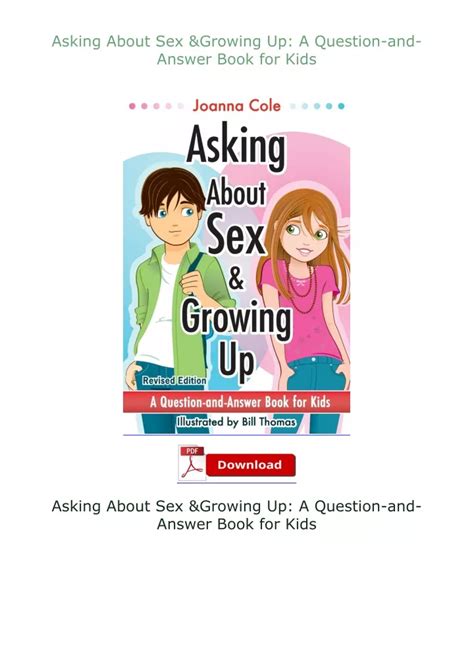 Ppt Download⚡pdf Asking About Sex And Growing Up A Question And Answer