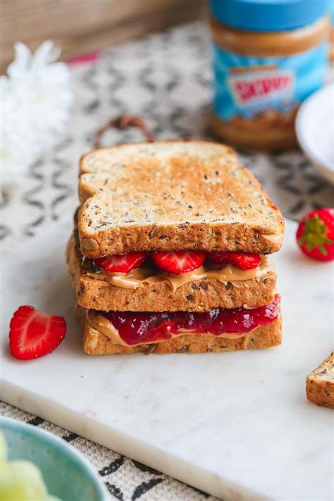 Peanut Butter and Jelly Sandwich | Little Sunny Kitchen
