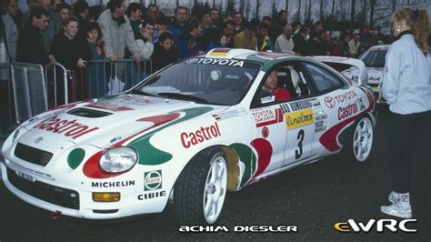 Schwarz Armin Wicha Klaus Toyota Celica Gt Four St Rallye