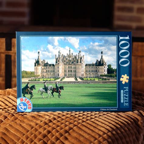 Puzzle adulte original château 1000 pièces Chambord la boutique