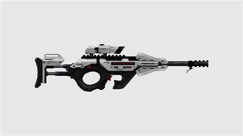 Weapon Smg Thompson Vector Vss Ump Cg Mp Mp P D Model Cgtrader