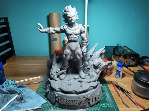 Majin Vegeta 3D Model 3D Printable CGTrader