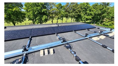 Zonnepanelen Op Een Platdak Oost West Met Flatfix Fusion En