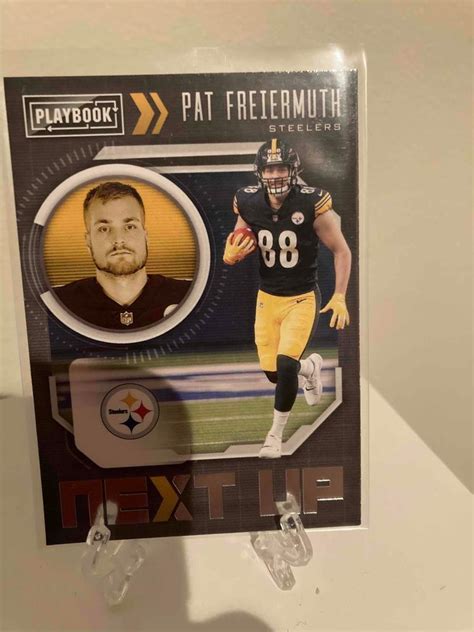 Playbook Pat Freiermuth Pittsburgh Steelers Next Up Rookie Ebay