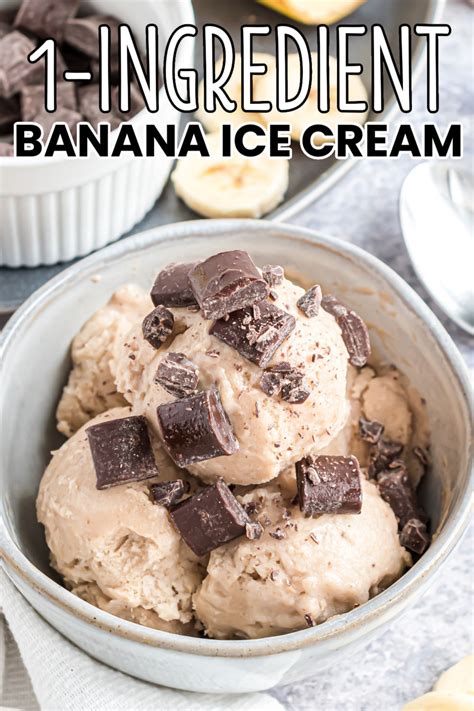 1 Ingredient Banana Ice Cream • Bread Booze Bacon