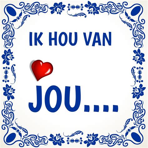 Tegeltje Ik Hou Van Jou Valentijn Goedkoop