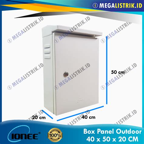 Jual IONEE BOX PANEL OUTDOOR 40 X 50 X 20 KUNCI PUTAR KOTAK KABINET