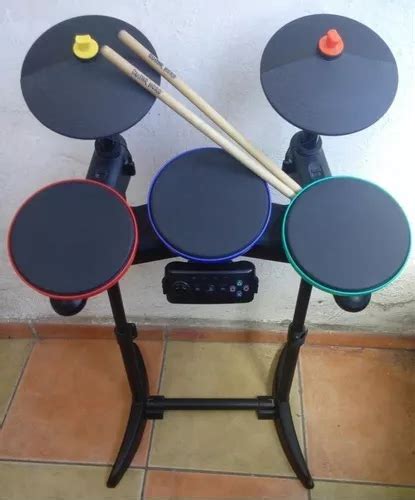 Bateria Guitar Hero Band Hero Ps Jogo Escorrega O Pre O