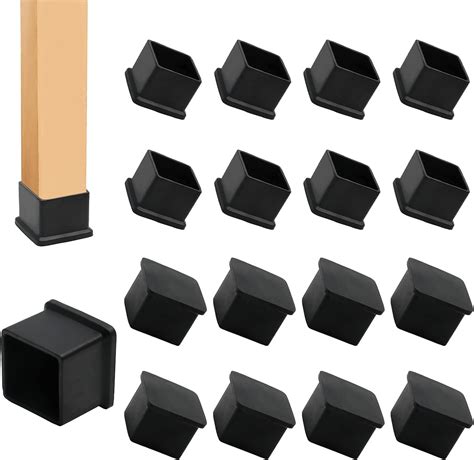 Amazon Suiwotin Pcs Square Chair Leg Caps X