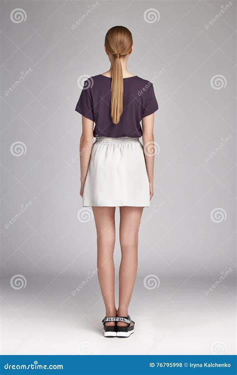 Beautiful Glamour Woman Brunette Hair Wear Stock Photo Image Of