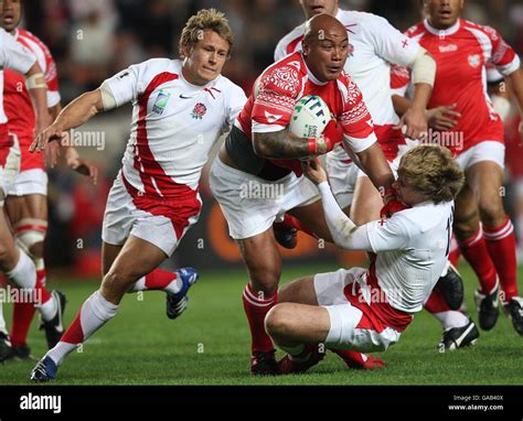 Rugby Union IRB Rugby World Cup Pool A England V Tonga Parc Des