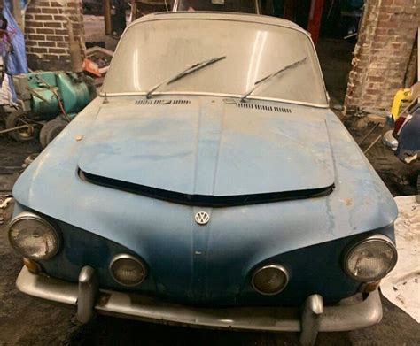 Rare Type 34 Project 1964 Volkswagen Karmann Ghia Barn Finds