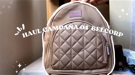 Mochila Guadalupe Haul Belcorp Campa A Rd Beauty Care Point