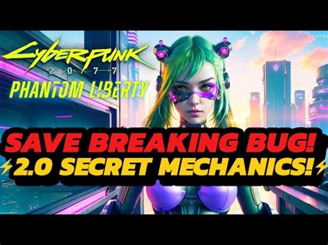 Cyberpunk 2077 AVOID THIS Game BREAKING Bug FIX Secret Mechanics