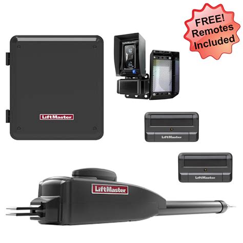 Liftmaster La Ul Single Swing Gate Opener Kit With Myq Technology