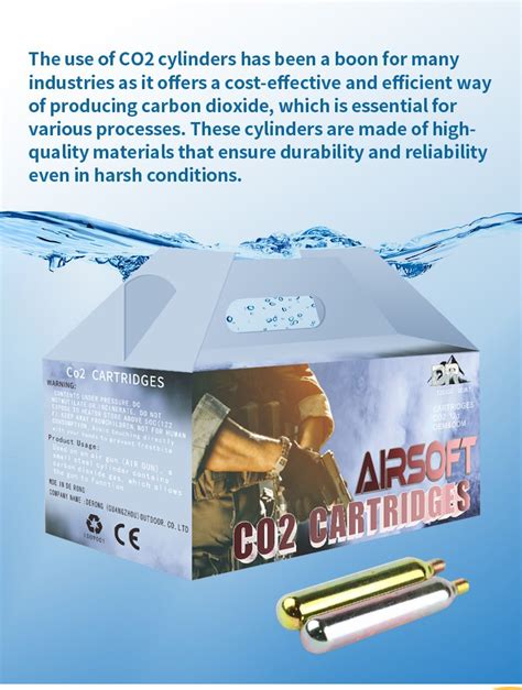 China New Stock Arrival 12g Co2 Cartridges Case Safe For Airsoft Co2