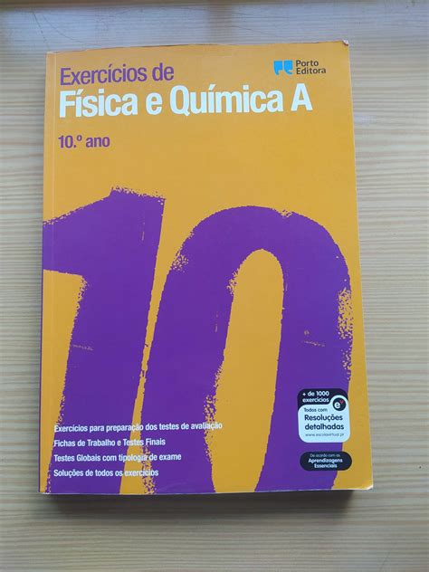 Livro de Apoio ao estudo FQ 10ºAno Exercícios Porto Editora Viana