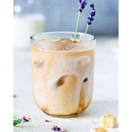 Lavender Vanilla Iced Latte