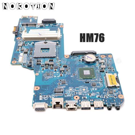 Nokotion placa mãe para laptop h000052590 15 6 polegadas para toshiba