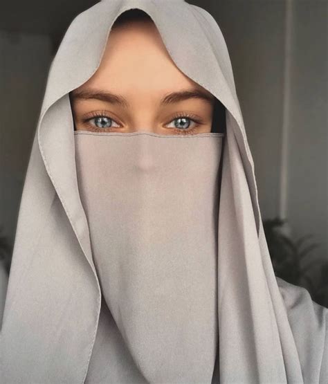 Beautiful Muslim Women Niqab Hijab Outfit Modesty Nun Dress Eyes Quick Beauty Kleding