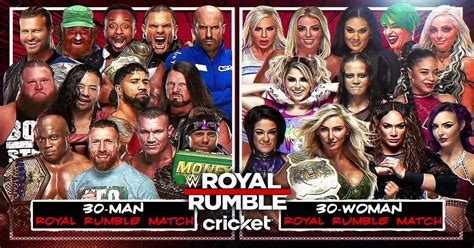 Wwe La Federazione Far Diverse Prove Dei Royal Rumble Match Spazio