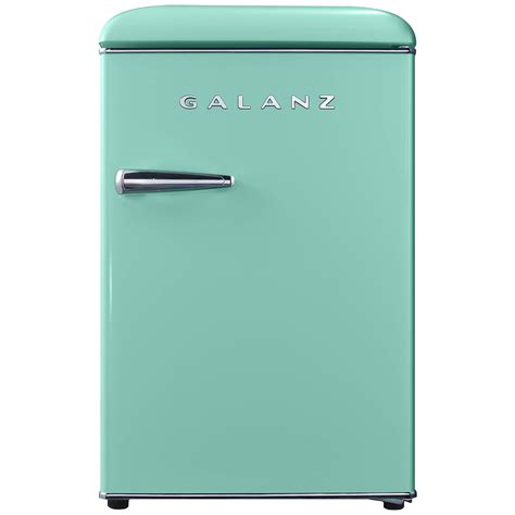 Galanz Glr25mgnr10 Retro Compact Refrigerator Mini Fridge With Single