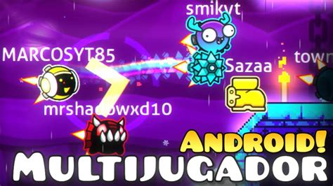 Android Como Jugar El Modo Multijugador En Geometry Dash YouTube