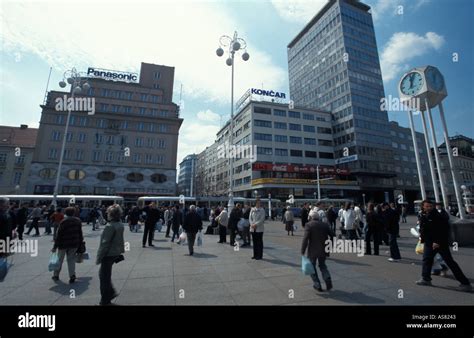 Zagreb, city center Stock Photo - Alamy