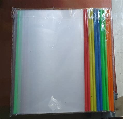 Multicolor Plastic Stick Files For College A4 At Rs 2piece In New Delhi