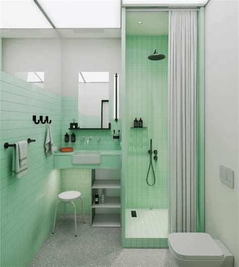 seafoam green bathroom | Interior Design Ideas