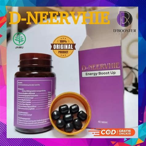 Jual Promo D Neervhie Original Obat Herbal Pil Hitam Ajaib Untuk