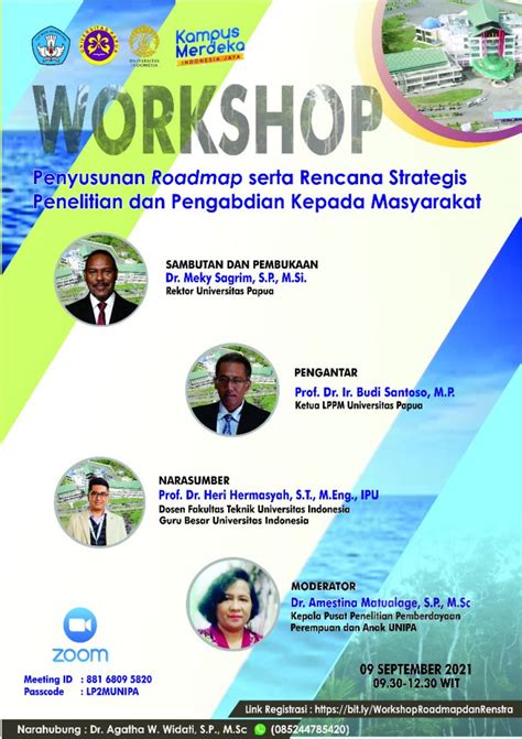 Workshop Penyusunan Roadmap Serta Rencana Strategis Penelitian Dan