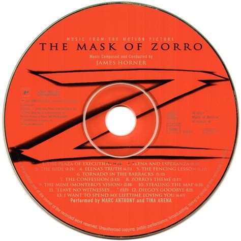 The Mask Of Zorro James Horner Mp3 Buy Full Tracklist