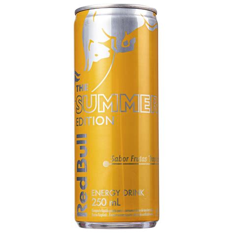 Energético Red Bull Energy Drink Tropical Edition 250 Ml Clube Extra