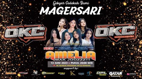 Reog Ponorogo All Artis New Amelia Mak Jos Live Magersari Okc