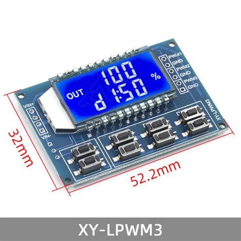 Xy Lpwm G N Rateur De Signal Pwm Module De Carte Cran Lcd R Glable