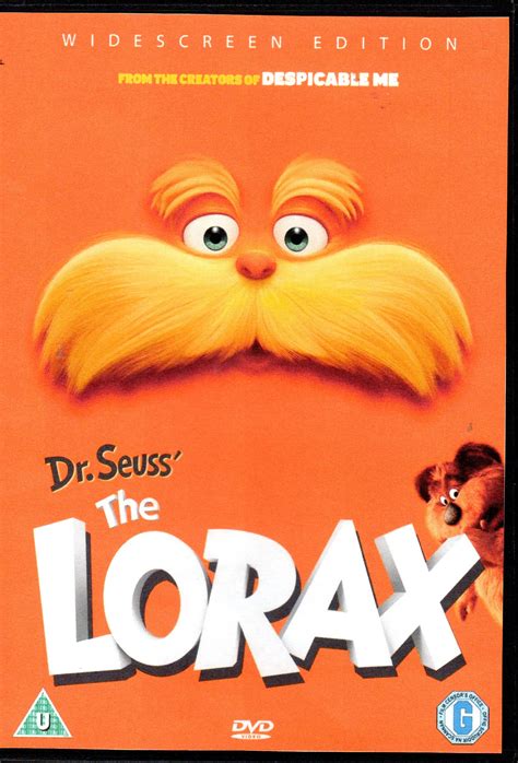 “DR. SEUSS’ THE LORAX” DVD: Universal Pictures & Illumination ...