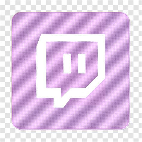 Twitch Icon Twitch.tv - Purple - Lilac Pink Transparent PNG