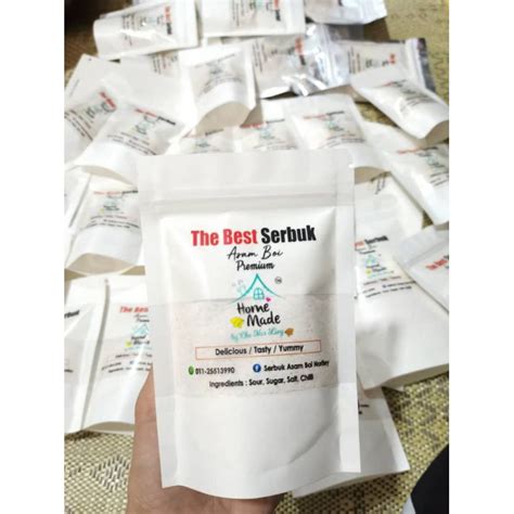 The Best Serbuk Asam Boi Homemade Shopee Malaysia