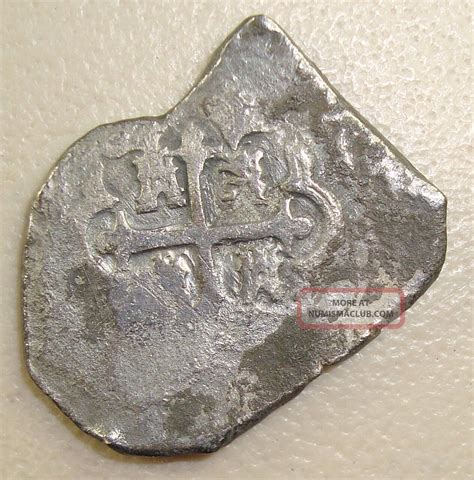 1732 Dated 8 Reales Silver Cob Recovered From The 1735 Vliegenthart