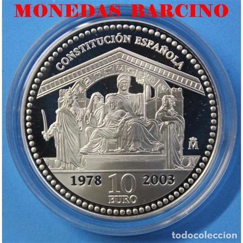 2003 moneda de españa 10 euros de plata anivers Comprar Monedas Ecus