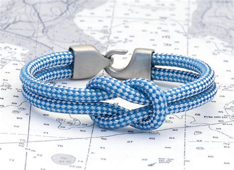 Lemon And Line Nantucket Atlantic Blue Nautical Square Knot Rope