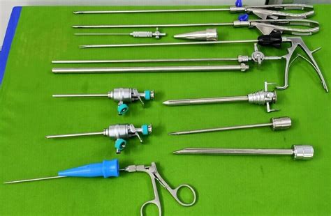 19pc Laparoscopic Mini Surgery Set 5mmx330mm Endoscopy Surgical