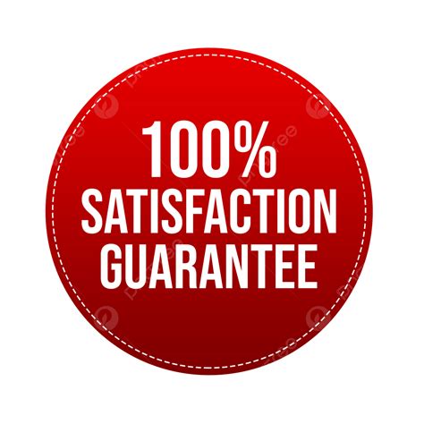 Satisfaction Guaranteed Label Tag Badge Satisfaction Badge