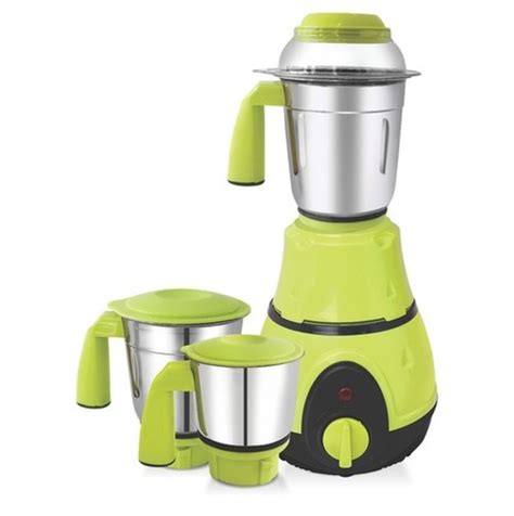 Fiber Body Mixer Grinder 750 Watts With Three Stainless Steel Jars At