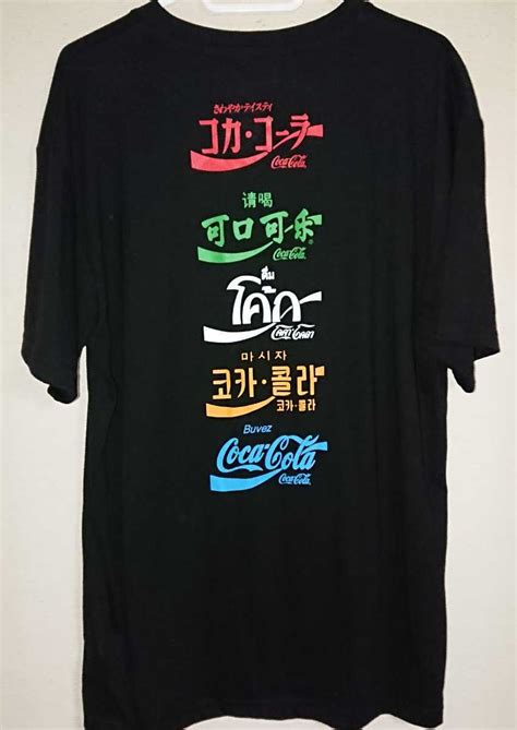 Yahooオークション 即決 コカ・コーラ メンズtシャツ【m】新品タグ