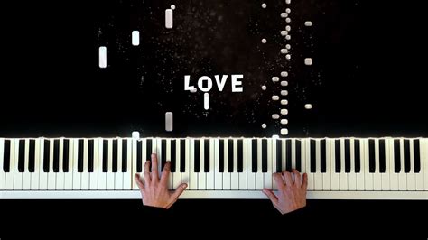 Love Sofiane Pamart Piano Cover Piano Tutorial Youtube