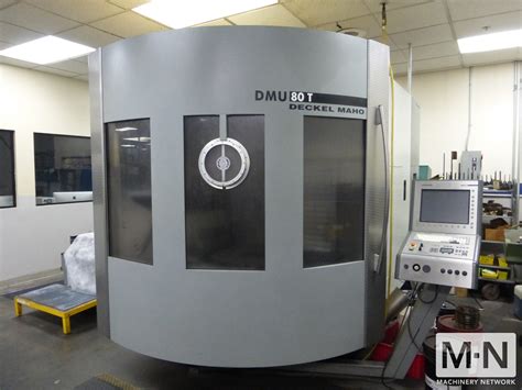 Dmg Mori Dmu 80 Monoblock Cnc Vertical Machining Center 2005